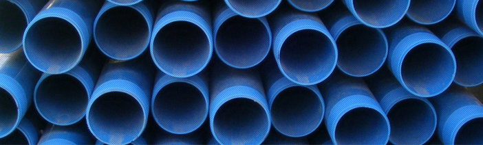 BLUE CASING PIPES