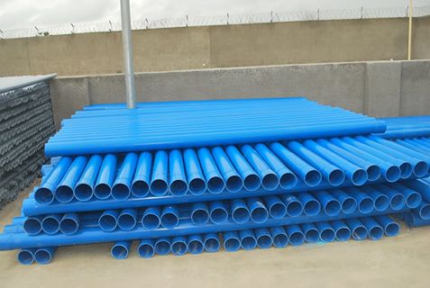 BLUE CASING PIPES